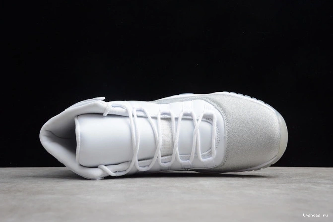 Metallic Air Grey SilverVast 11 WMNS Jordan White AR0715-100 0725
